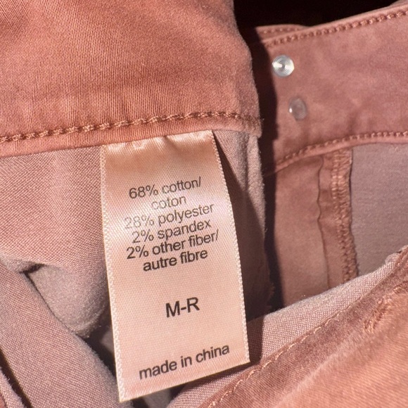 Maurices Jeans Mauve Mid-Rise Skinny Coated Denim Faux Leather Look Size M-Reg. - Picture 8 of 16